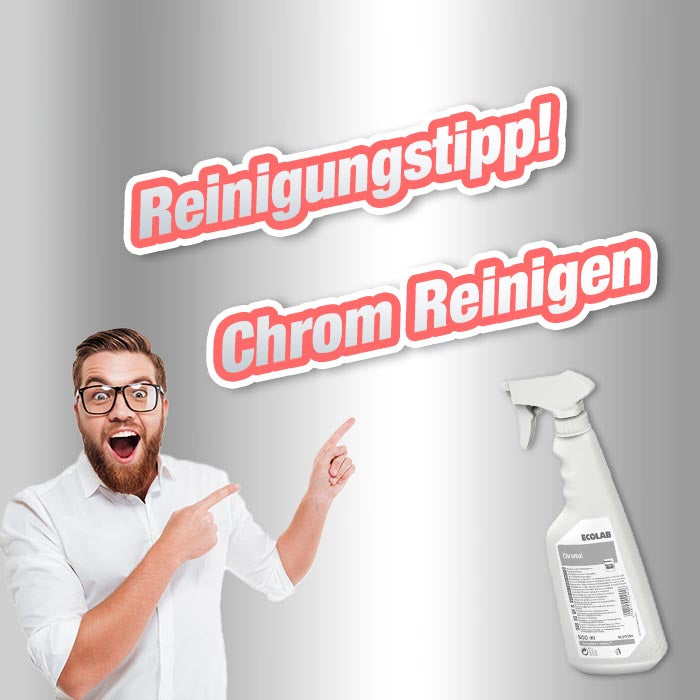 Chrom richtig reinigen