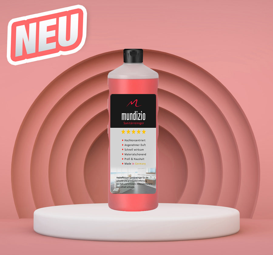 Neu im Sortiment! mundizio Sanitärreiniger