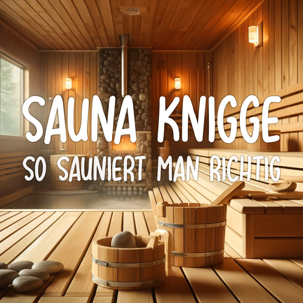 Sauna Knigge - so sauniert man richtig