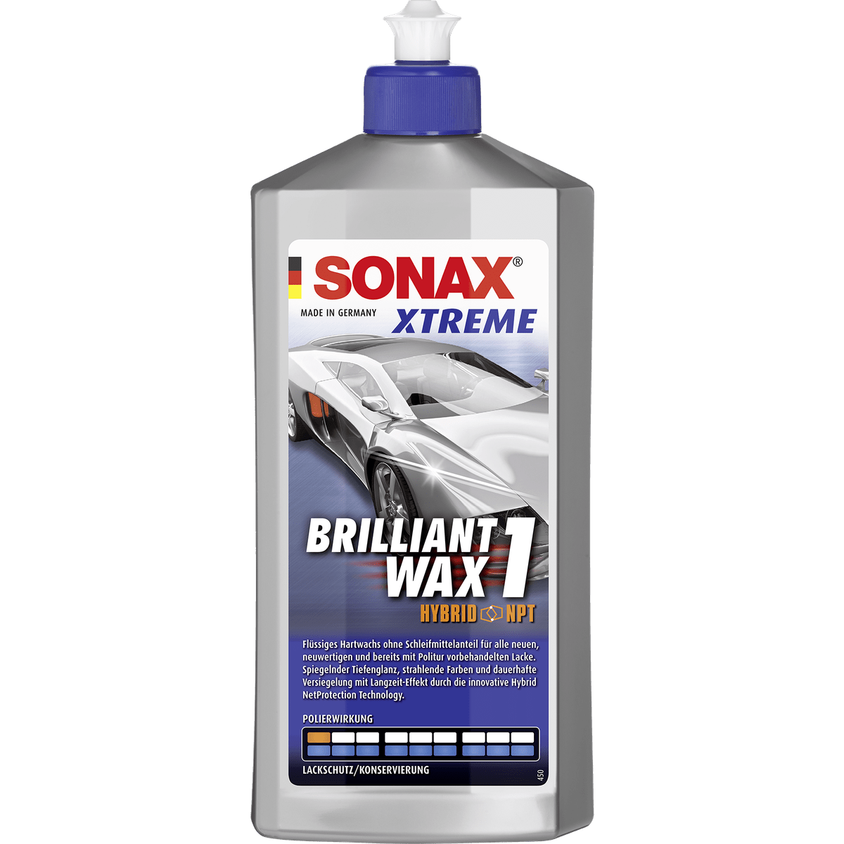 SONAX XTREME BrilliantWax 1 Hybrid NPT Hartwachs