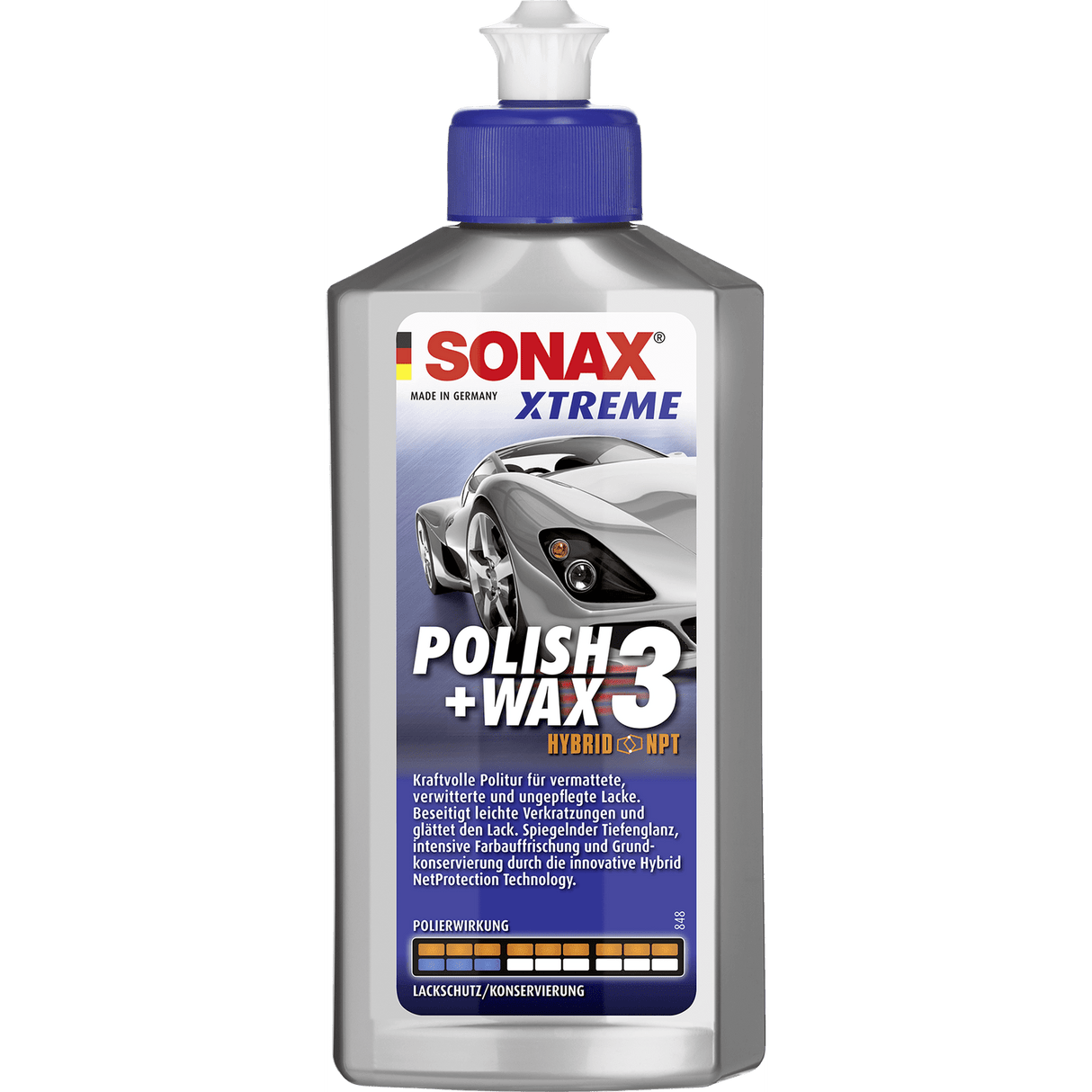 SONAX Polish+Wax 3 Hybrid NPT Inhalt: 250 ml