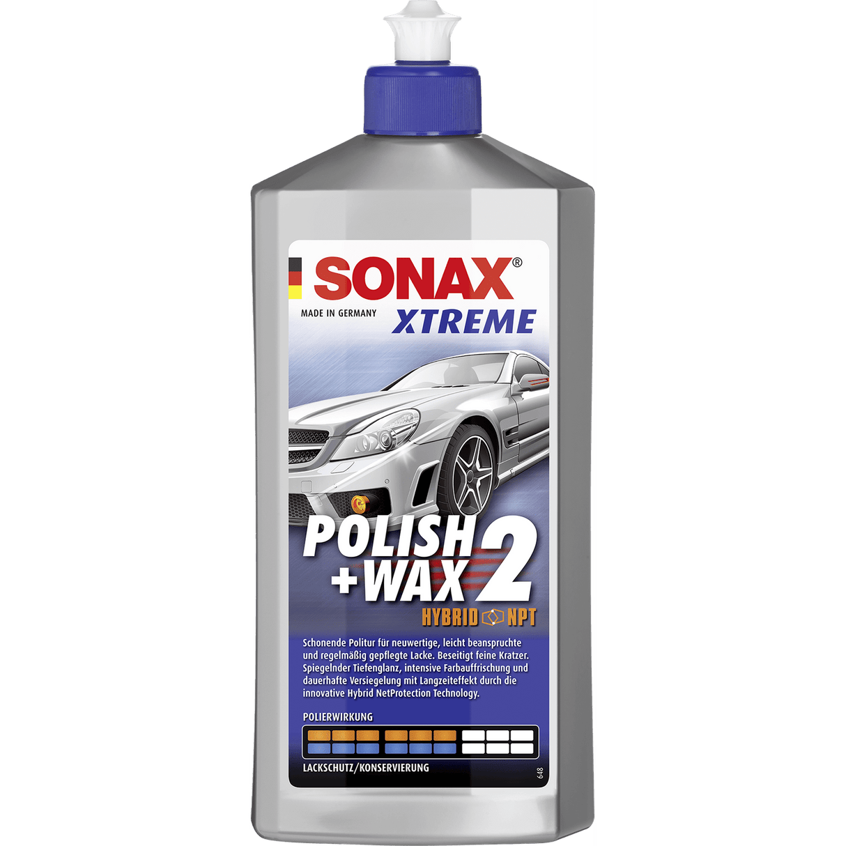 SONAX XTREME Polish+Wax 2 Hybrid NPT Inhalt: 500 ml