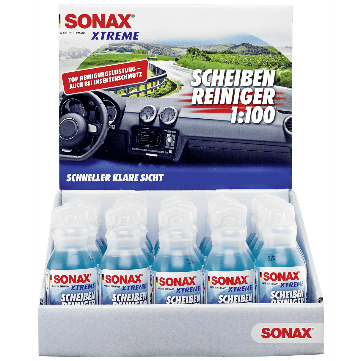 SONAX XTREME ScheibenReiniger 1:100 Inhalt: 25 ml