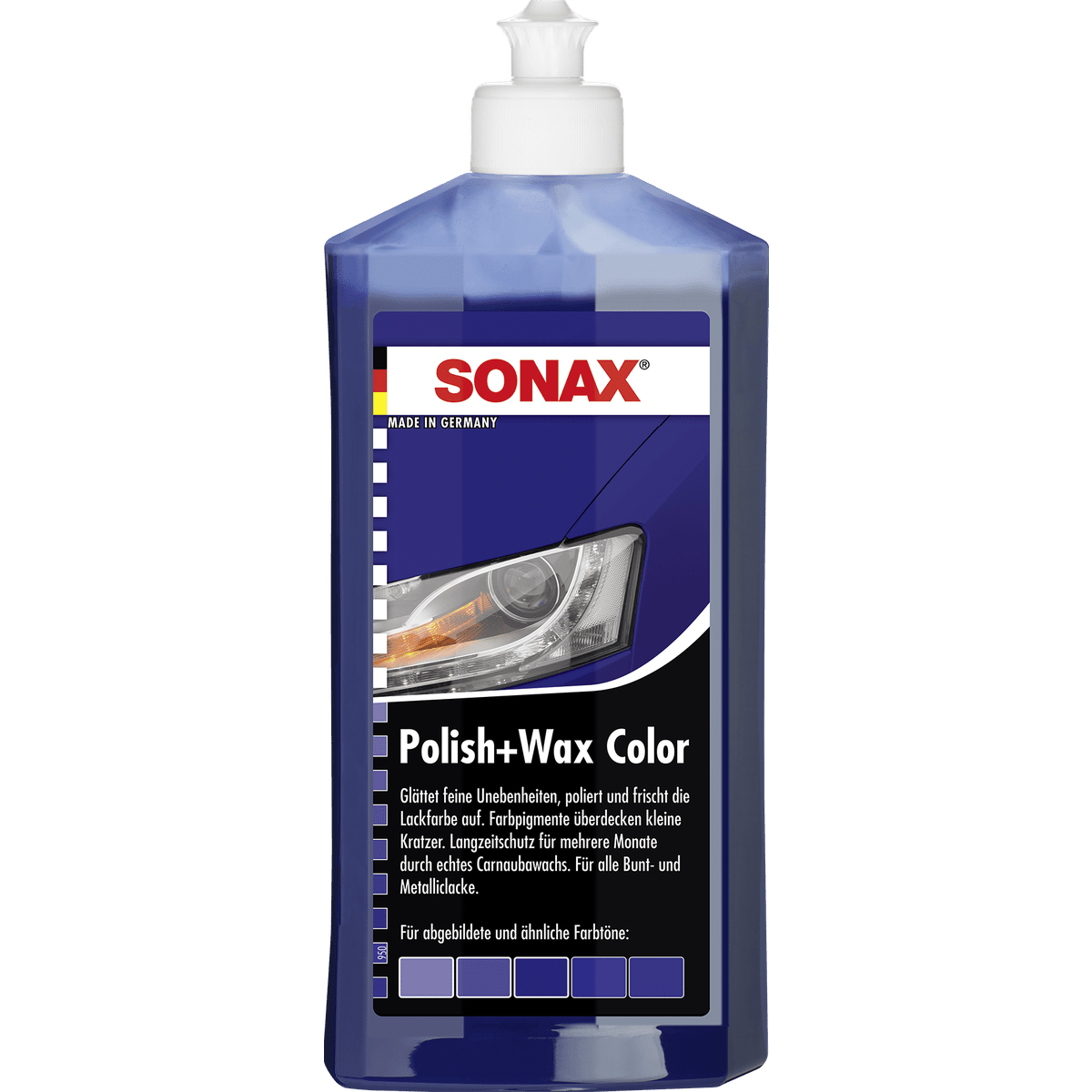 SONAX Polish+Wax Color Farbvariante: Blau