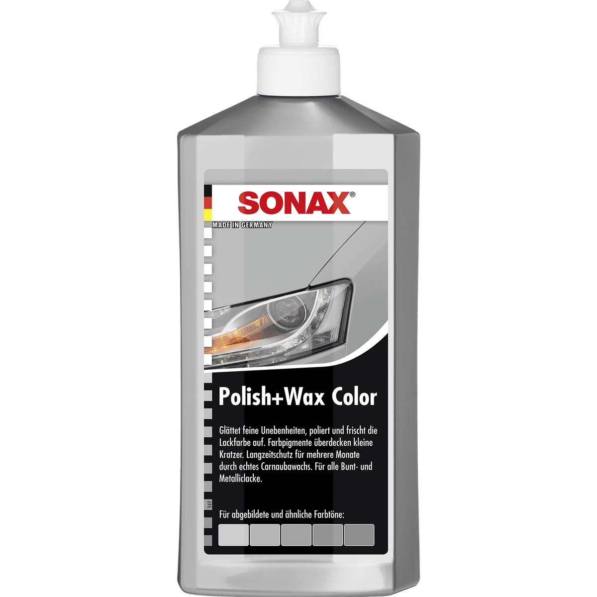 SONAX Polish+Wax Color Farbvariante: Grau