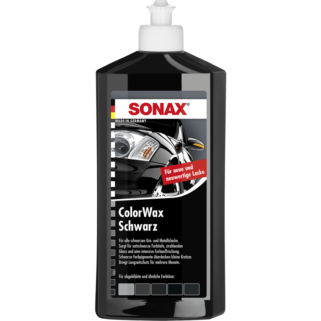 SONAX ColorWax schwarz