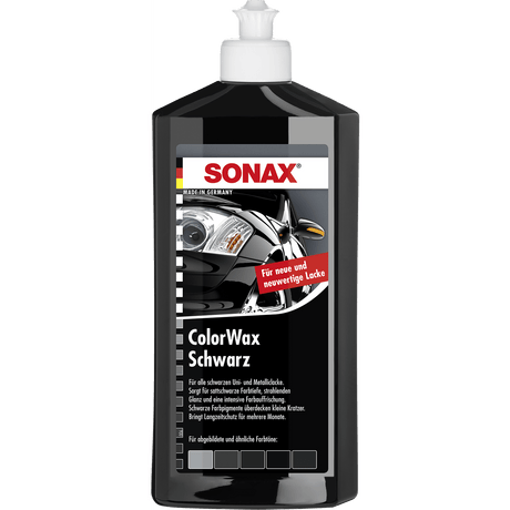 SONAX ColorWax schwarz