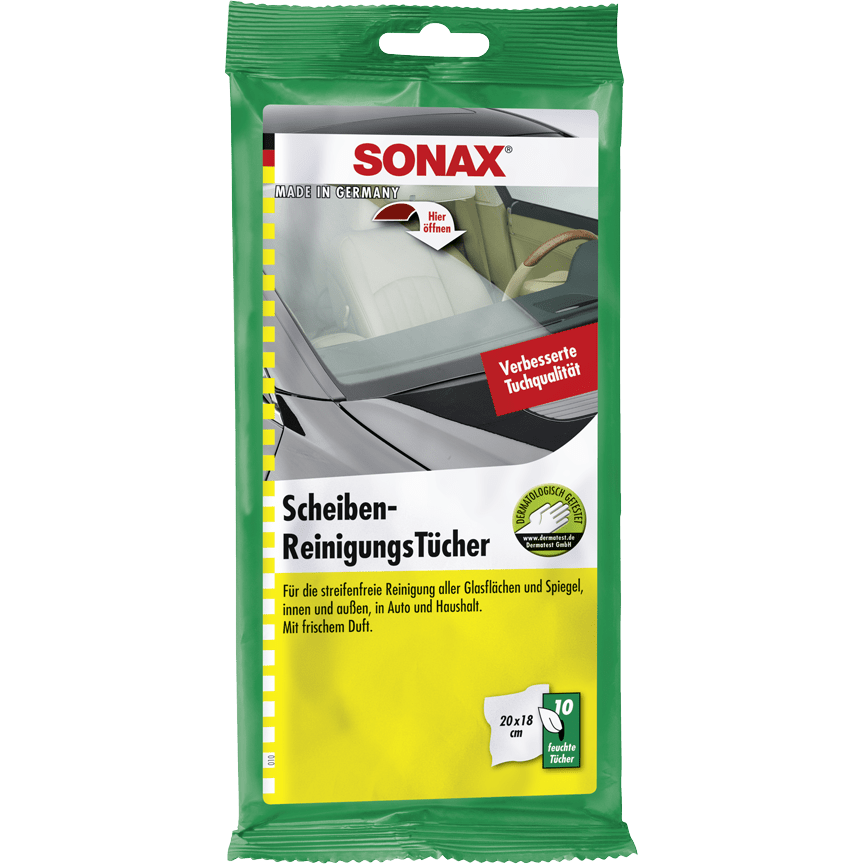 SONAX ScheibenReinigungsTücher