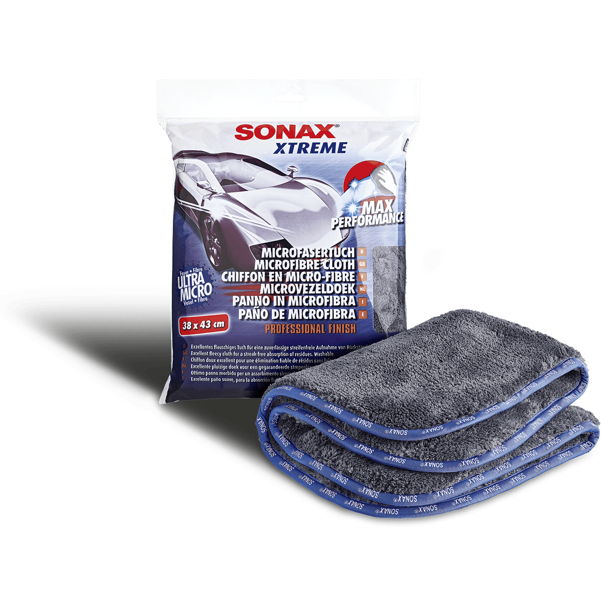 SONAX XTREME MicrofaserTuch PROFESSIONAL Finish