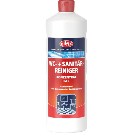 EILFIX WC + SANITÄRREINIGER (WC-Rot) Konzentrat Gel Inhalt: 1 Liter Flasche