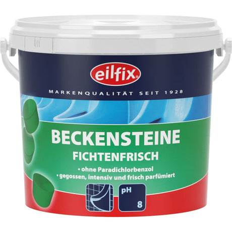 EILFIX BECKENSTEINE Erdbeerfrisch/Fichtenfrisch Auswahl: 1 kg Dose Fichte