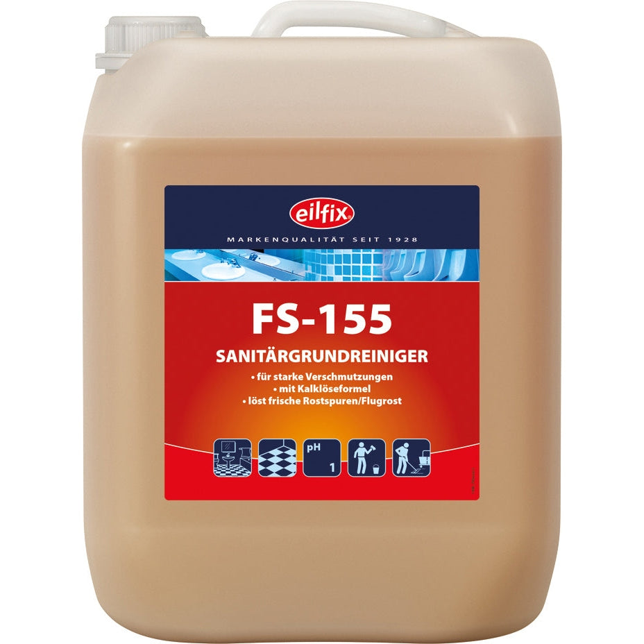 EILFIX FS 155 Sanitär-Grundreiniger Inhalt: 5 Liter Kanister