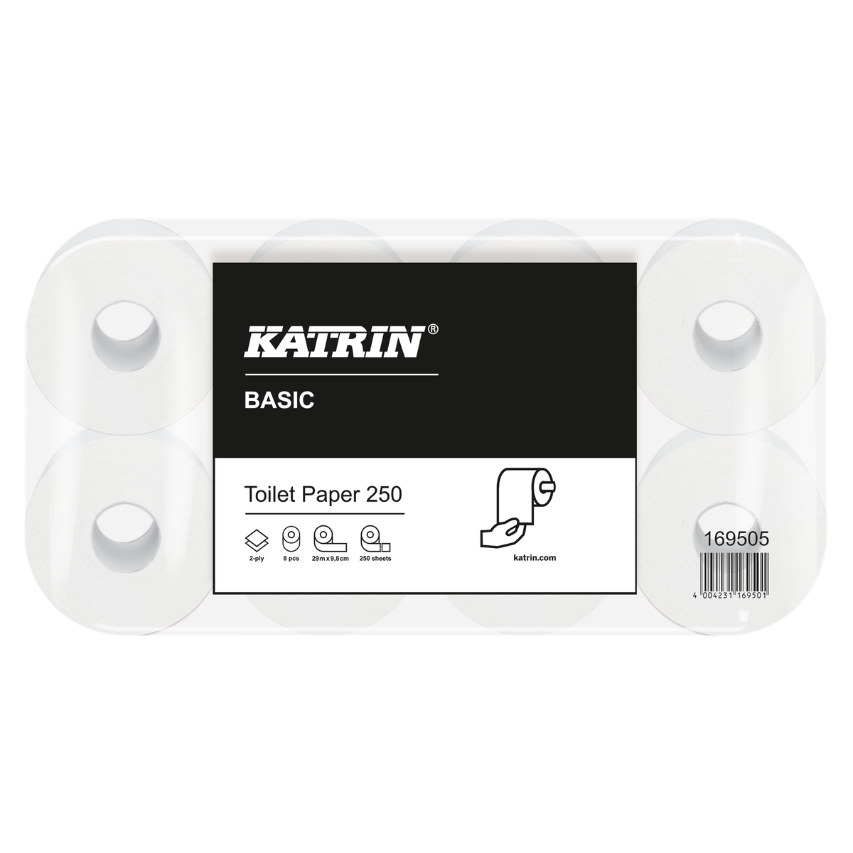 Katrin Basic Toilet 250 2-lagig