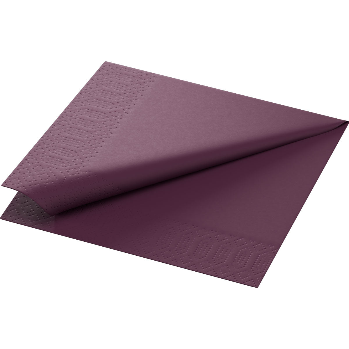 Duni Tissue-Serviette 33 x 33 cm, 3-lagig Farbvariante: Plum