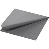 Duni Tissue-Serviette 24 x 24 cm, 3-lagig Farbvariante: Granit