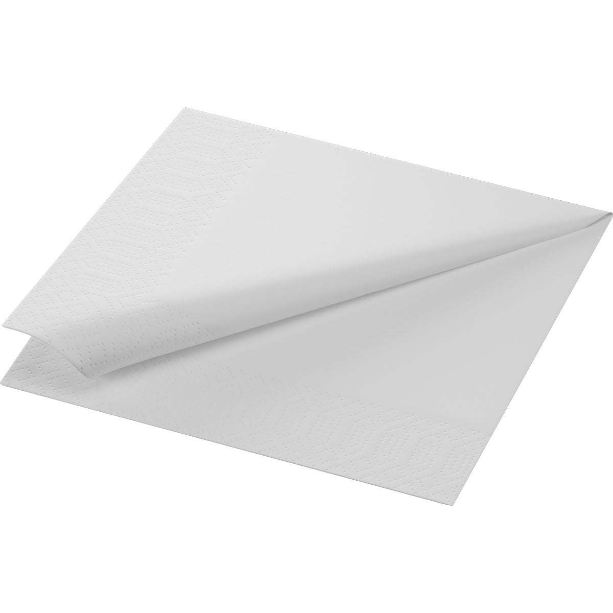 Duni Tissue-Serviette 33 x 33 cm, 1-lagig Farbvariante: Weiß