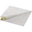 Duni Tissue-Motiv-Serviette 33 x 33 cm, Royal White Inhalt: 50 Stück