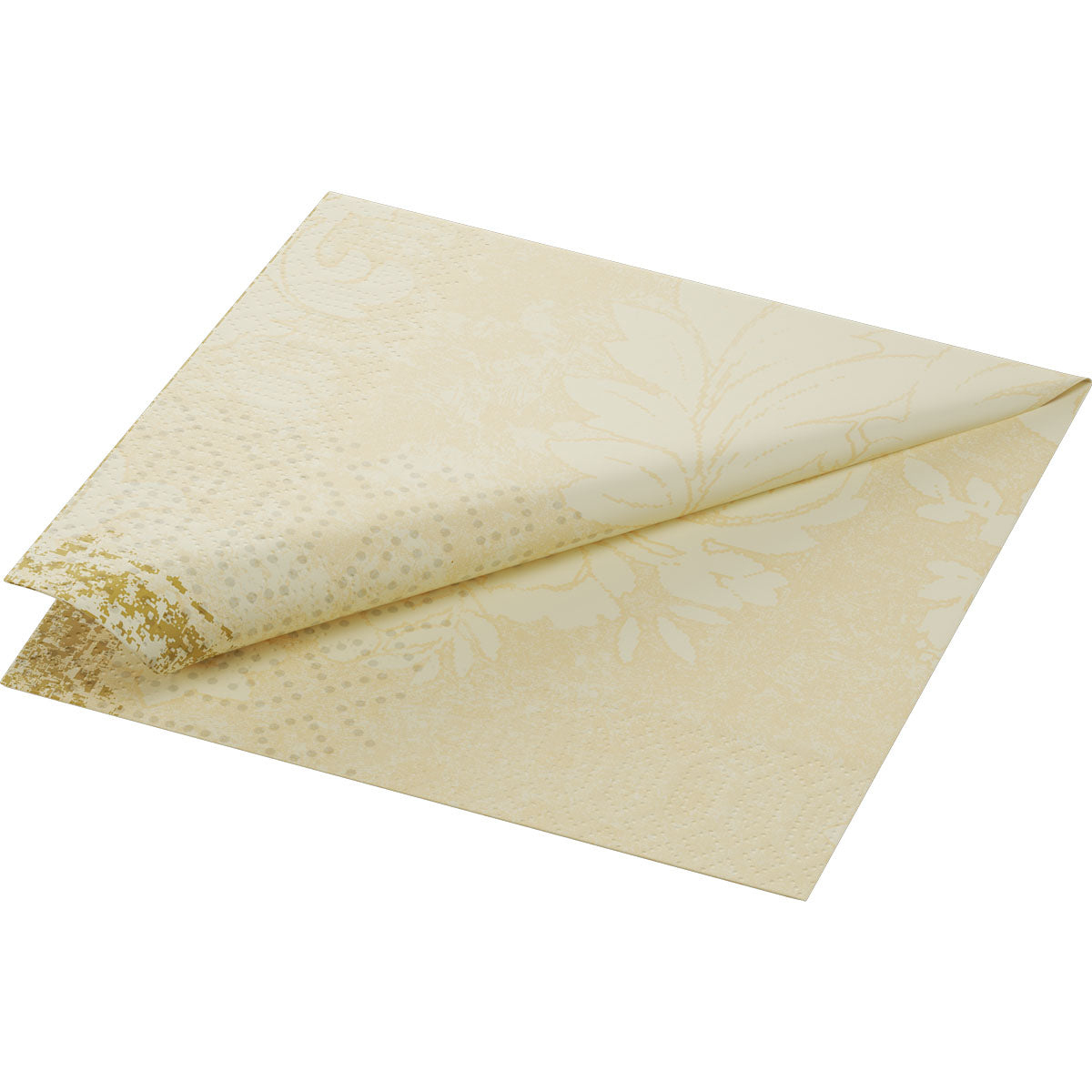 Duni Tissue-Motiv-Serviette 33 x 33 cm, Royal Cream