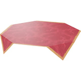 Duni Dunisilk Motiv Mitteldecke, 84 x 84 cm, Royal Bordeaux