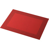 Duni Dunicel Tischset Linnea, 30 x 40 cm Farbvariante: Rot