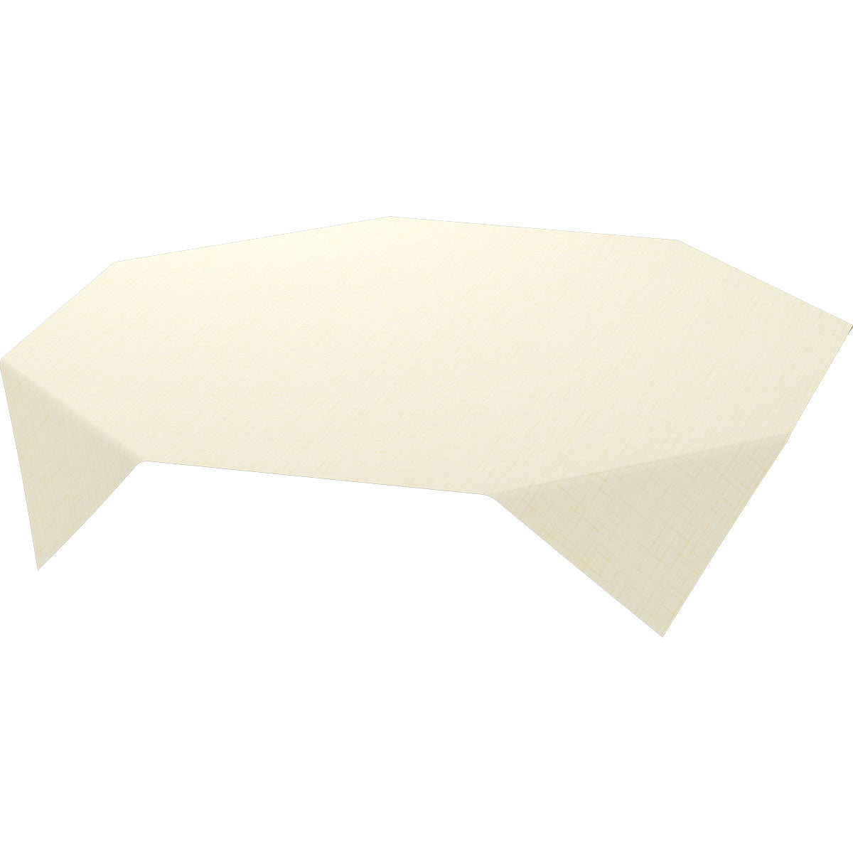 Duni Dunicel Mitteldecke, 84 x 84 cm, Linnea Farbvariante: Cream