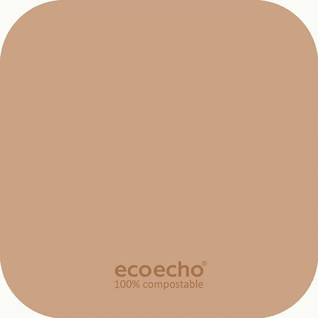 Duni Tissue-Tissue-Untersetzer, quadratisch, 8,5 x 8,5 cm Farbvariante: Eco Brown