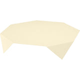 Duni Dunisilk Motiv Mitteldecke, 84 x 84 cm, Linnea Farbvariante: Cream