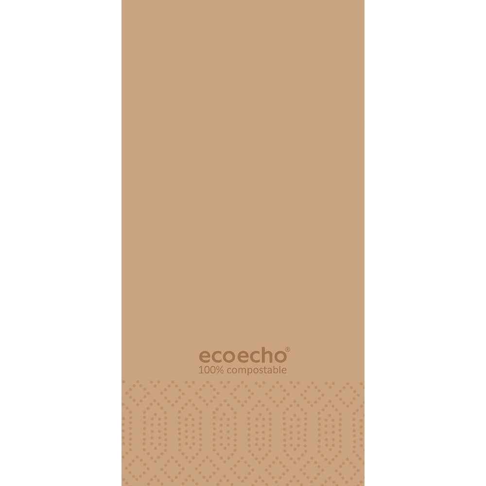 Duni Tissues-Serviette 40 x 40 cm, 1/8 Buchfalz Farbvariante: Eco Brown