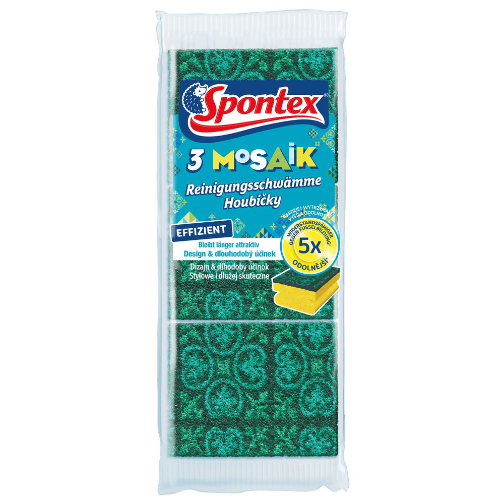 Spontex Mosaik 3er Reinigungsschwämme