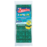 Spontex Mosaik 3er Reinigungsschwämme