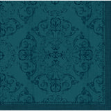 Dunilin Serviette 40 x 40 cm, gemustert Farbvariante: Opulent Ocean Teal