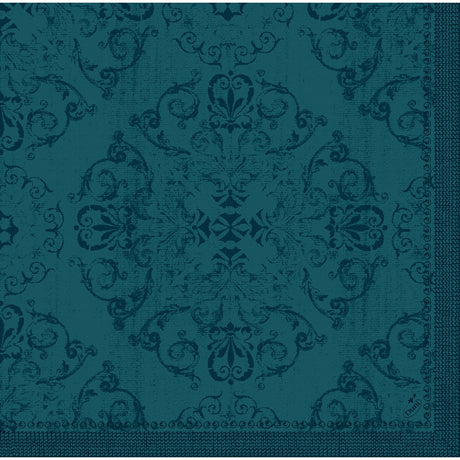 Dunilin Serviette 40 x 40 cm, gemustert Farbvariante: Opulent Ocean Teal