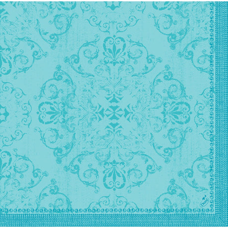 Dunilin Serviette 40 x 40 cm, gemustert Farbvariante: Opulent Mint Blue