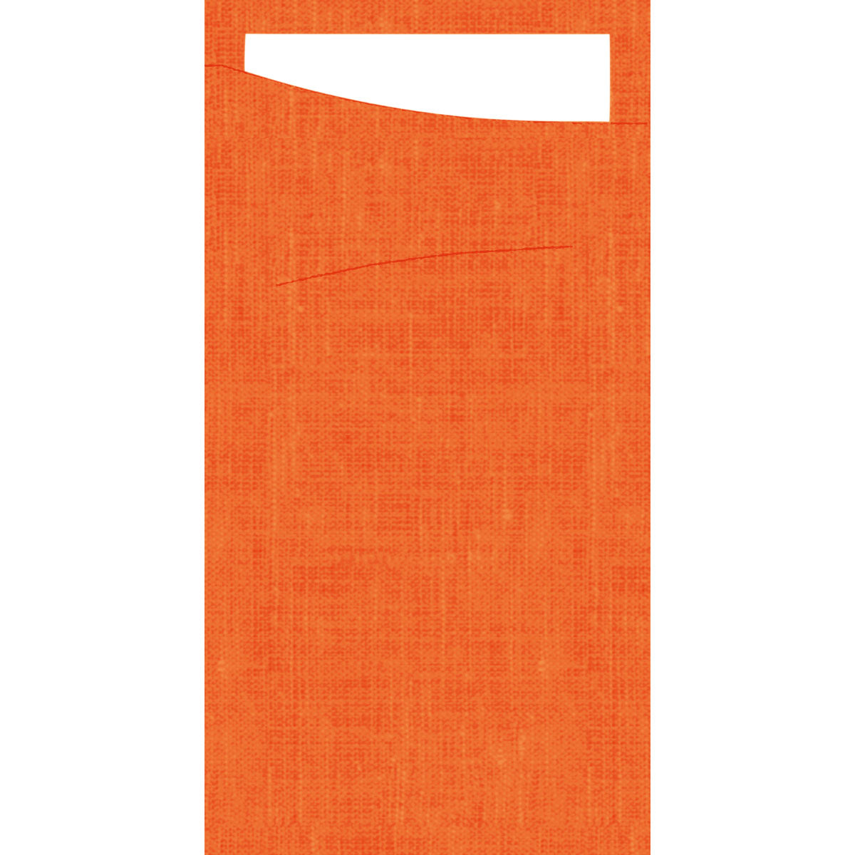 Duni Bestecktaschen Sacchetto, Dunisoft 11,5 x 23 cm Farbvariante: Orange