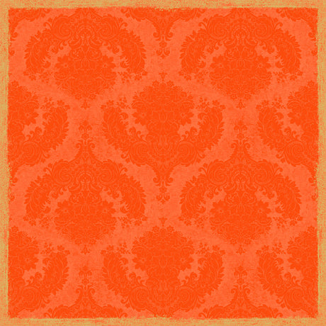 Duni Dunicel Motiv Mitteldecke, 84 x 84 cm, Royal Sun Orange