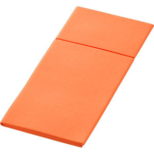 Bio Duniletto Slim- Bestecktaschen 40 x 33 cm Farbvariante: Orange