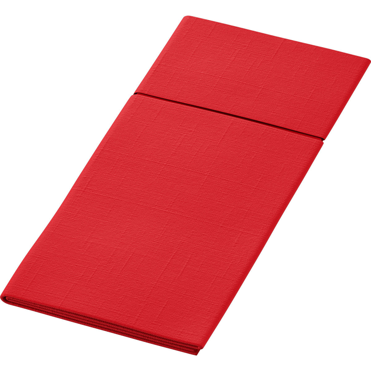 Bio Duniletto Slim- Bestecktaschen 40 x 33 cm Farbvariante: Rot