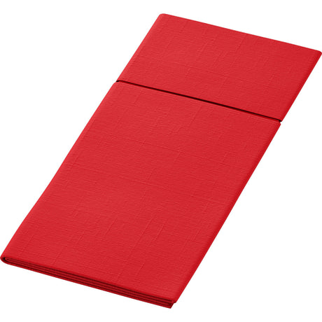 Bio Duniletto Slim- Bestecktaschen 40 x 33 cm Farbvariante: Rot