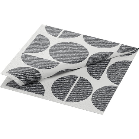 Duni Tissue-Motiv-Serviette 33 x 33 cm, Shapes