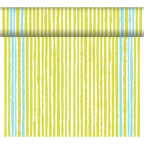 Duni Dunicel Tête-à-Tête-Motiv-Tischläufer, Elise Stripes, 0,40 x 24 m