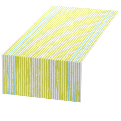 Duni Dunicel Tête-à-Tête-Motiv-Tischläufer, Elise Stripes, 0,40 x 24 m