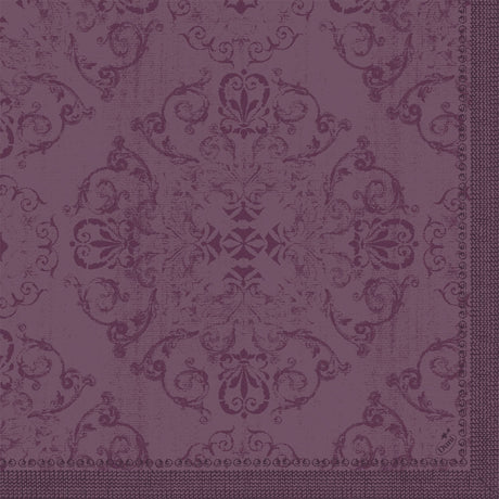 Dunilin Serviette 40 x 40 cm, gemustert Farbvariante: Opulent Plum