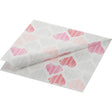 Duni Tissue-Motiv-Serviette 33 x 33 cm, Amour