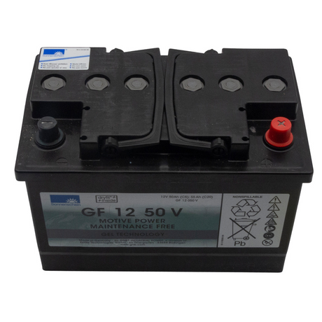 210121 Sonnenschein Gel-Batterie 12 V / 50 Ah