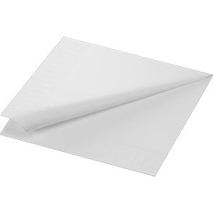 Duni Tissue-Serviette 40 x 40 cm, 3-lagig Farbvariante: Weiß