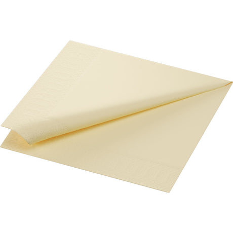 Duni Tissue-Serviette 40 x 40 cm, 3-lagig Farbvariante: Cream