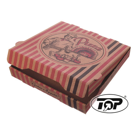 Pizzakarton NYC 4cm hoch 100er Pack