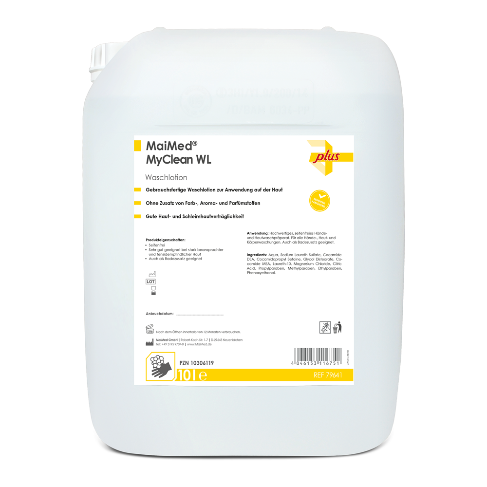 MyClean WL Waschlotion Inhalt: 10 Liter Kanister