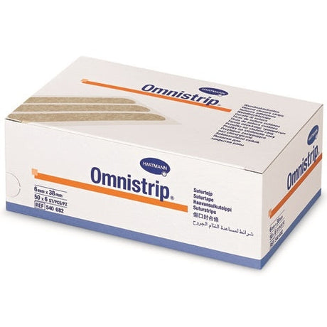 Omnistrip Wundnahtstreifen aus Vliesstoff Auswahl: 3x76 mm, 250 Stk.