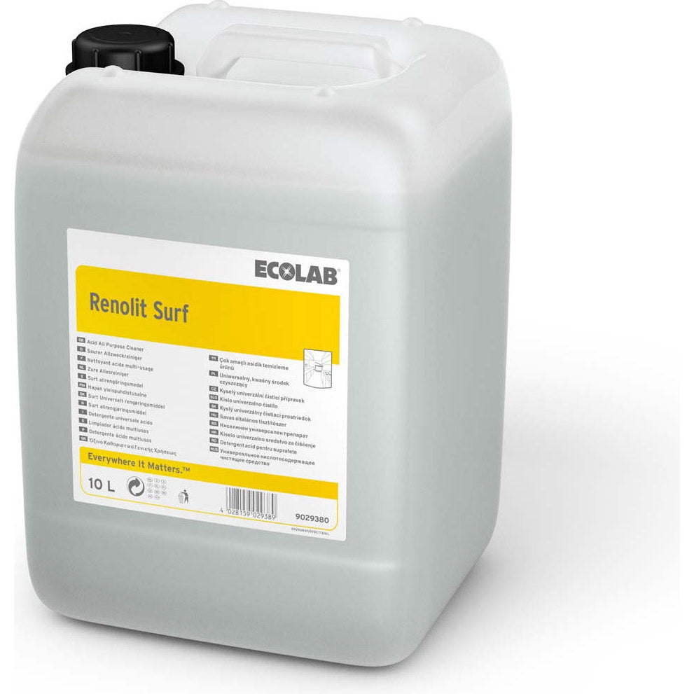 ECOLAB Renolit Surf Saurer Allzweckreiniger Inhalt: 10 Liter Kanister